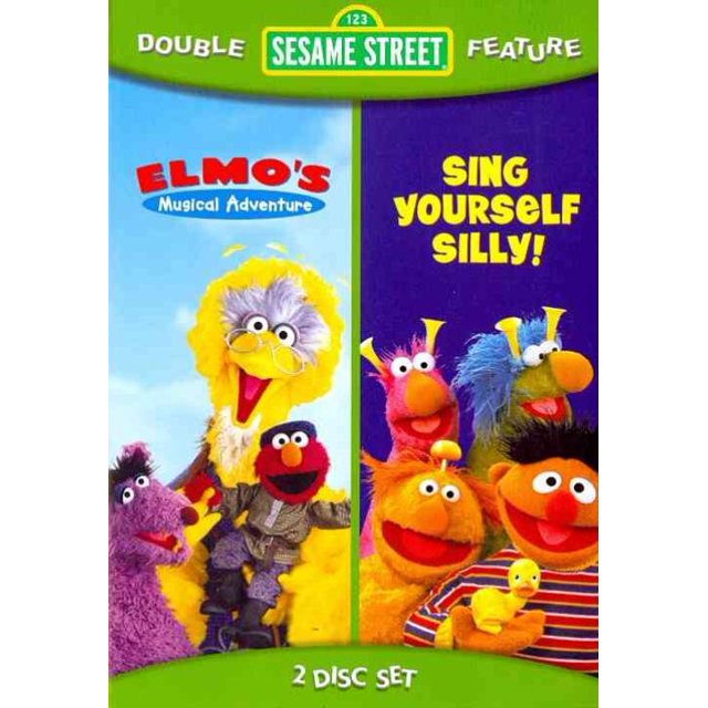 STUDIO DISTRIBUTION SERVI SESAME S-SING YOURSELF SILLY/ELMOS MUSICAL ADVENTURE (DVD) DSS00121D