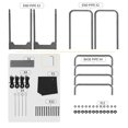 thumbnail image 3 of BeesClover Support de Bois de Chauffage en Acier Robuste avec Housse Imperméable en Oxford 600D – Porte-Bûches Intérieur/extérieur – Résistant à la Rouille, Grande Capacité – pour Foyer, Patio, 3 of 7