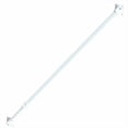 thumbnail image 1 of Vinyl Wood Fence Fully Adjustable Telescoping Gate Anti-Sag Brace Kit (White (2 Pack)), 1 of 4