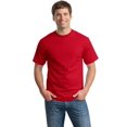 thumbnail image 2 of Hanes TAGLESS Men`s T-Shirt - Best-Seller, M, Deep Red, 2 of 7