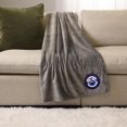 thumbnail image 1 of NHL, NBA, MLB Grey Sports Throw Blanket, 50" x 60", 1 of 5