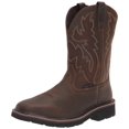 thumbnail image 1 of Wolverine Botte de Travail à Embout d'Acier Carré de 10 Po pour Homme Rancher, Brun Foncé/rouille, 8.5 3E US, 1 of 2