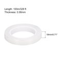 thumbnail image 2 of Unique Bargains Surface Protective Removable Scratch Film Tape Roll 0.71 inch x 328 ft, Clear, 2 of 4