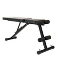 thumbnail image 4 of GoZone Foldable Weight Bench with Resistance Bands – Black, 4 of 9