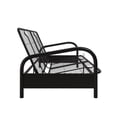 thumbnail image 2 of Cadre de futon en métal Vermont Noir, 2 of 9