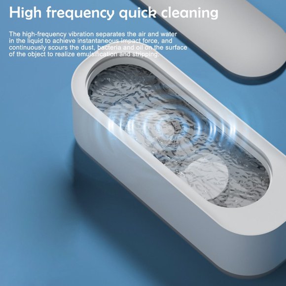 Small High Frequency Vibration Portable Cleaning Machine For Glasses Jewelry Dentures Smart Home Accessories