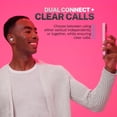 thumbnail image 3 of JLab Go Pop+ True Wireless Earbuds, Cloud White, Bluetooth 5.3, Dual Connect, IPX4, Be Aware Mode, Custom Sound & Controls via App, 3 of 10