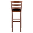 thumbnail image 2 of Simone 2Pc Ladder-back Bar Stool Set, 2 of 9