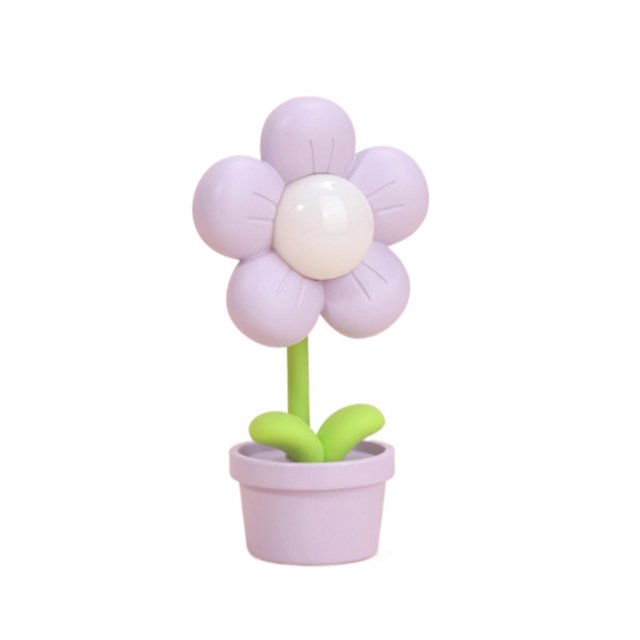 Mini Flower Night Light Cute Atmosphere Bedside Lamp Creative Desktop Decoration