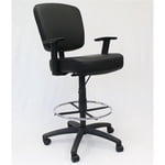 Boss Office Products B1681-BK Chaises Tabourets, Noir