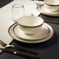 thumbnail image 4 of Thyme & Table Stoneware Salad Plate, Everest Collection, White, 4 of 4