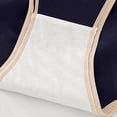 thumbnail image 4 of Value for Money,Women's Seamless High Slit Underwear, Color Blocked, Plus Size, Soft Material, Comfortable Fit, Everyday Wear, Breathable, Seamless Design Versatile Style|Cotton,Blue, 4 of 8