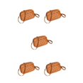 thumbnail image 1 of Ruiboury Portable And Practical Shoulder Bag Designed For Fashionable And Versatile Gifts brown 5Set, 1 of 6
