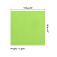 thumbnail image 2 of Unique Bargains 25 Sheets 8x8 Inch Origami Paper Double Sided Fluorescent Green Square Sheet for Art Craft Project, Beginners, 2 of 5