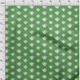thumbnail image 4 of oneOone Velvet Green Fabric Tea Kettle Diy Clothing Quilting Fabric Print Fabric By Yard 58 Inch Wide-R8, 4 of 4