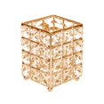thumbnail image 1 of Homyl Boîte de Rangement pour Pinceaux de Maquillage en Cristal pour Commode Or, 1 of 7