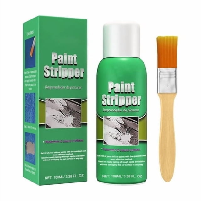 High Efficiency Paint Stripper Automotive Paint Remover for Metal Strong Power Paint Remover Strips Old Paint Cleanser 100ml Optimal Car Care Solution