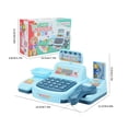 thumbnail image 3 of Blue Children'S Virtual Supermarket Cash Family Toy Baby Mini Convenience Store Cash Model, 3 of 4