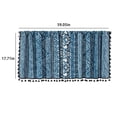 thumbnail image 2 of Valances for Windows Kitchen Curtains - Window Blackout Short Pole Pocket Curtain Panel, Suitable for Small Windows, Bathrooms, Basements Window Curtain Panels, 2 of 7