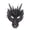 Black, variant on Greyghost 4D Dragon Mask Half Face Mask For Adult Kids Teens,Halloween Costume Party Cosplay Party Decoration