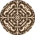 thumbnail image 1 of Ahgly Company Tapis d'Intérieur Lavables en Machine, Carrés de Nuit Transitionnels, Carrés de 3', 1 of 7