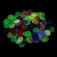 thumbnail image 4 of 100pcs 19mm Game Counter Bingo Chips Kids Play Toy Gift Mixed Color, 4 of 8