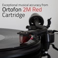 thumbnail image 2 of Fluance RT83 Reference High Fidelity Vinyl Turntable Record Player with Ortofon 2M Red Cartridge, Speed Control Motor, High Mass MDF Wood Plinth, Vibration Isolation Feet - Piano Black, 2 of 8