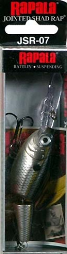 Rapala Jointed Shad Rap 2-3/4", Silver Shad