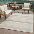 thumbnail image 2 of Rug Branch Maise Abstract Indoor Outdoor Area Rug, Beige Brown, Modern - Entryway, Hallway, Bathroom, and Kitchen, 2 of 9
