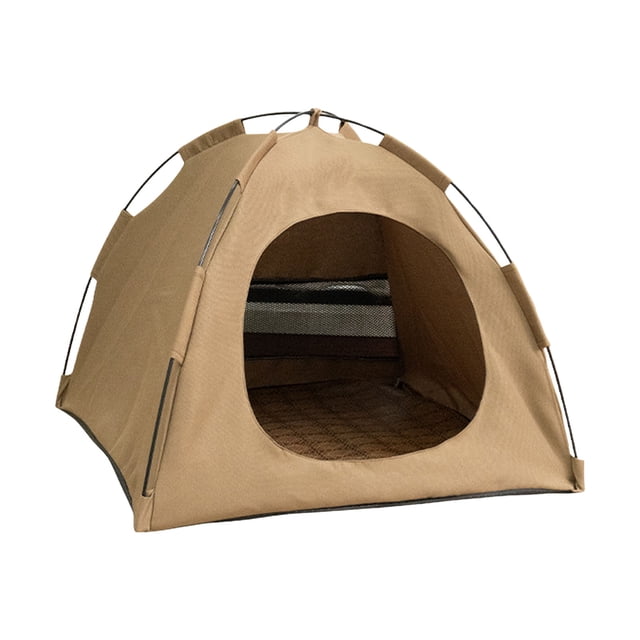 Hearth & Gear Cat Tent Foldable Cat Tent With Cooler Pad Portable Refreshing And Breathable Cats Pet Tents Removable And Washable (small) Pet Swing Pet Nesting Material Dispenser for Small Metal