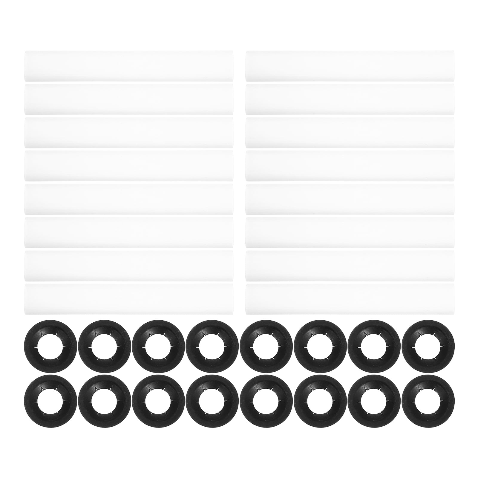 1 Ensemble de Manchons à Rouleau pour Porte de Garage, Couvercles de Charnière de Porte, Accessoires de Porte de Garage, Pièces de Rouleaux de Garage, Manchons à Rouleau pour Charnière de Porte de Garage