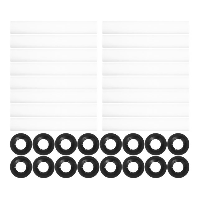 1 Ensemble de Manchons à Rouleau pour Porte de Garage, Couvercles de Charnière de Porte, Accessoires de Porte de Garage, Pièces de Rouleaux de Garage, Manchons à Rouleau pour Charnière de Porte de Garage