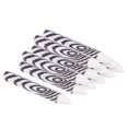 thumbnail image 1 of Unique Bargains Lumber Marking Hex Wax Crayons White (12 Count), 1 of 5