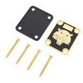 thumbnail image 1 of Electric Guitar Neck Plate With 4 Holes, Protective Guitar Neck Board Replacement For Improved Tone And Resonance, 1 of 8