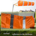 thumbnail image 4 of Combinaisons d'Aéroport Orange Imperméable Combinaisons Réfléchissantes Sac à Vent 60cm, 4 of 6