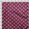 thumbnail image 3 of oneOone Viscose Chiffon Fabric Stripe & Check Kasuri Print Fabric BTY 42 Inch Wide, 3 of 4