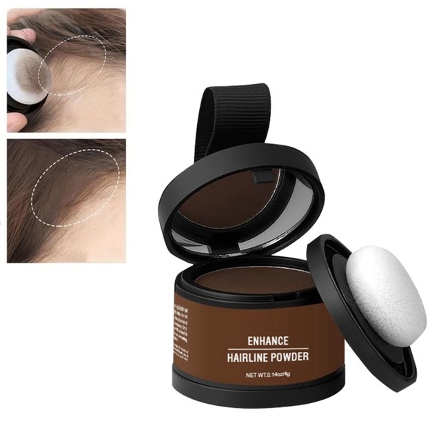 WIFKLSIIPG Hairline Powder Enhance Hairline Powder Hairline Powder Instantly Conceals Hair Root up Hair Powder