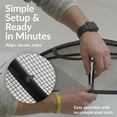 thumbnail image 3 of Sunnydaze Black Steel Mesh Round Spark Screen - 40" Diameter, 3 of 10