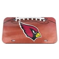 thumbnail image 1 of Arizona Cardinals License Plate - Crystal Mirror - Football, 1 of 1