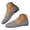 A Grey, variant on Wide Width Ballet Flats Shoes for Women Lightweight Foldable Knit Flats Comfortable Dressy Casual Work Loafers Beige Size 9