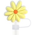 thumbnail image 1 of Glass Straw Dust Plug PVC Straw Cap 10MM Universal Creative Cute Flower Straw Accessory, 1 of 4