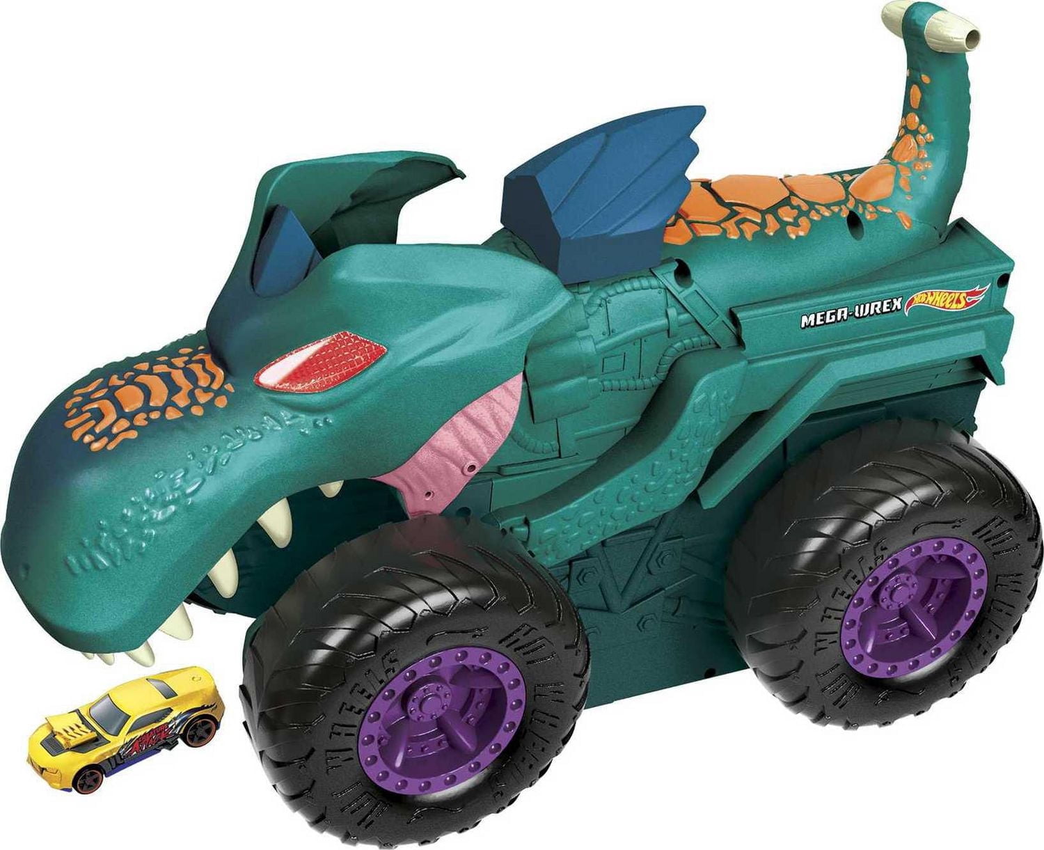 Hot Wheels Monster Trucks Véhicule Mega Wrex Extrême