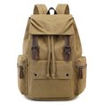 thumbnail image 1 of SPEKSEE Retro Canvas & Leather Laptop Backpack, 15.6 Inch Durable Unisex Bag for Hiking, Work & Travel, Water Resistant Daypack, 1 of 6