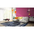 thumbnail image 4 of Outdoor Washable Boynton Navy & Ivory 7' x 9' Area Rug, 4 of 9