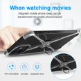 thumbnail image 3 of Promotion Boîtier en Aluminium pour 12 Mini / Pro / Pro Max Support en Aluminium Cadre en X Compatible avec 12 Pro Max (Bleu), 3 of 6