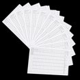 thumbnail image 2 of 20 Pcs Feuilles de Pointage de Golf Cartes de Pointage de Golf Papier Enduit Cartes de Pointage Portables Cartes de Pointage de Golf, 2 of 7
