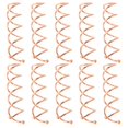 thumbnail image 1 of 10 Pcs Épingle à Cheveux Spirale en Métal, Non Abrasive, Tourne-Épingle, Vis Torsadée, Épingle à Cheveux, 1 of 10