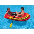 thumbnail image 3 of Intex Explorer 200 Inflatable 2 Person River Boat Raft Set Oars & Pump (4 Pack), 3 of 7