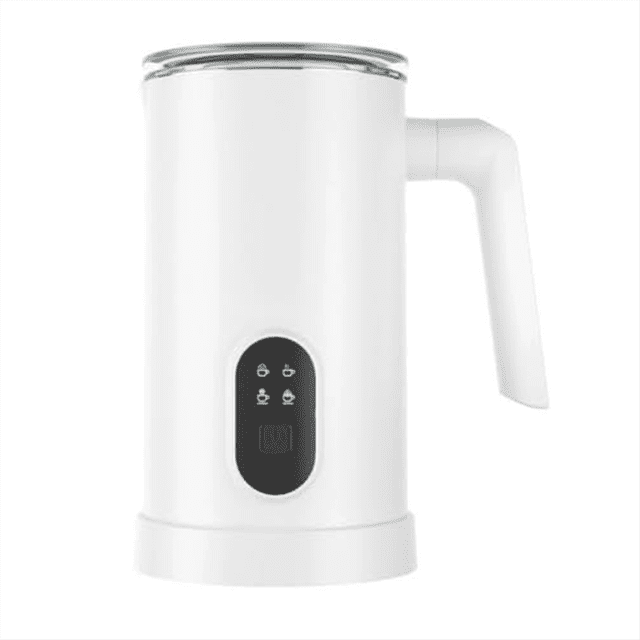 Milk Frother Smart Touch Control Milk Warmer with 4 Temperature Settings 350ML Capacity, Dishwasher Safe US Plug
