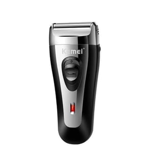 Kemei Razors électriques portatifs sans fil Mini Rasoirs de barbe avec USB Visage rechargeable Rasoir Rotaire Rasoir sans fil étanche 360mAh Batterie Charge rapide Rasoir électrique humide/séché